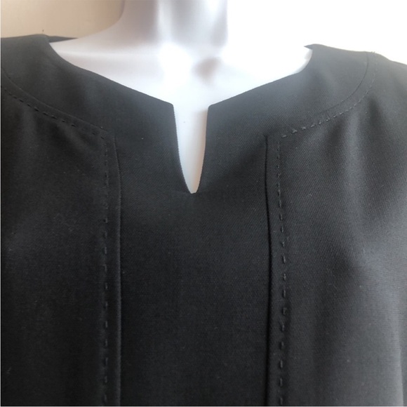 ⭐🎩Brooks Brothers Classic Black Midi Dress - Picture 3 of 9